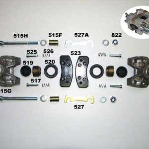 Rear brake caliper hydraulic - complete model 97 · INDOOR