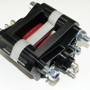 Rear brake caliper hydraulic - complete model 03 - eloxal coated