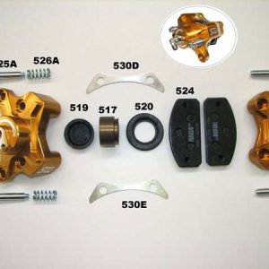 Front brake caliper left - complete · RC 23