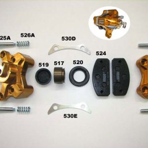 Front brake caliper right - complete · RC 23