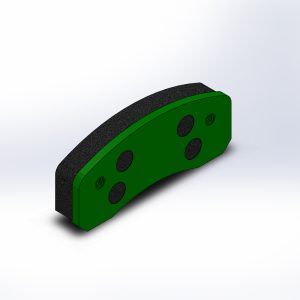 Rear brake pad S-205 super hard - for brake model 03 · INDOOR