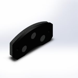 Front brake pad S-222 standard - for brake model 03