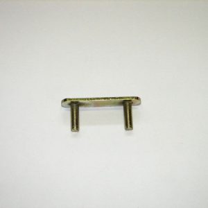 Exhaust support against sheet with M6 screws