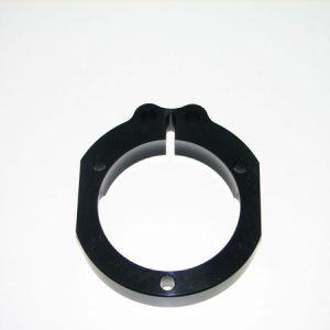Rear axle bearing holder D 40+50/80 - AL, eloxal coated (for bearing external D 80 mm)