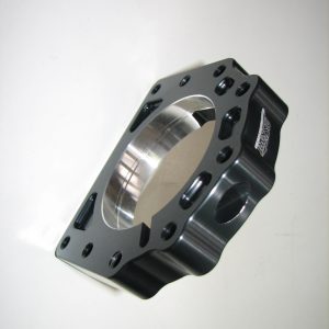 Rear axle bearing holder D 50/80 - AL - with threaded holes - L