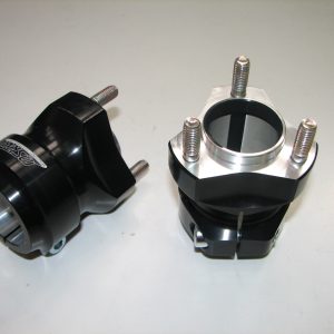 Rear hub D 40/L-76 mm - AL, eloxal coated