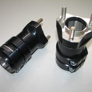 Rear hub D 40/L-120 - AL, eloxal coated