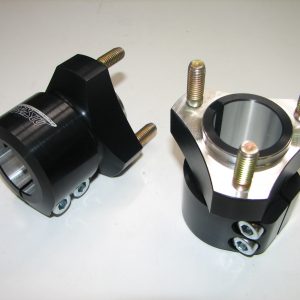 Rear hub D30/L-67 mm - AL - double bolt - PROKART