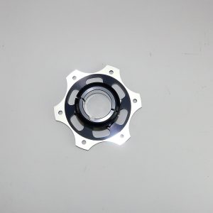 Rear brake disc carrier D 40 - AL, eloxal coated