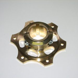 Rear brake disc carrier D 30 - AL, eloxal coated