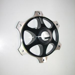 Sprocket carrier D 25 - AL, eloxal coated