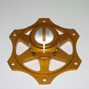 Sprocket carrier D 35 - AL, eloxal coated