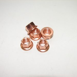 Nut for rear hub bolt M8 - copper · DOUGLAS WHEEL