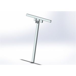 Rear stay for kart trolley