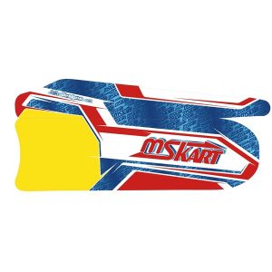 Stickers MS KART on side pod MINI MK 20 - right