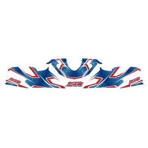 Stickers MS KART on front spoiler KG 506