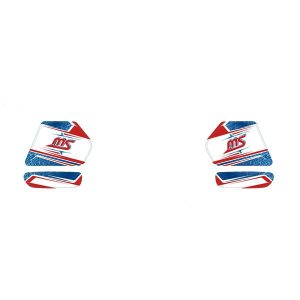 Stickers MS KART for fuel tank 8,5 L - pair