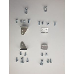 Rear wing holders ALU - set